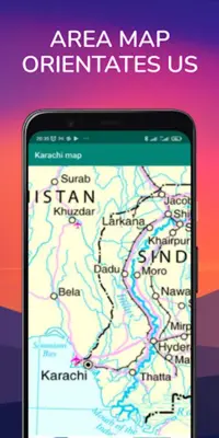 Karachi map android App screenshot 4